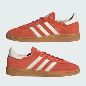 Adidas Handball Spezial Shoes in “preloved red”